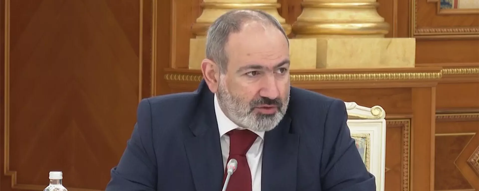 Премьер-министр Армении Никол Пашинян на встрече с президентом Казахстана Касым-Жомартом Токаевым и главами правительств ЕАЭС (25 яевраля 2022). Нур-Султан - Sputnik Армения, 1920, 25.02.2022
