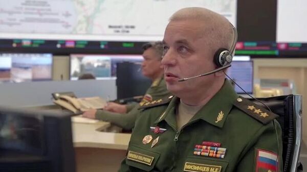 Начальник Национального центра управления обороной РФ Михаил Мизинцев - Sputnik Армения
