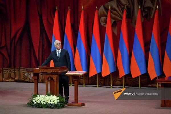 ՀՀ 5–րդ նախագահ Վահագն Խաչատուրյանի երդմնակալության արարողությունը - Sputnik Արմենիա