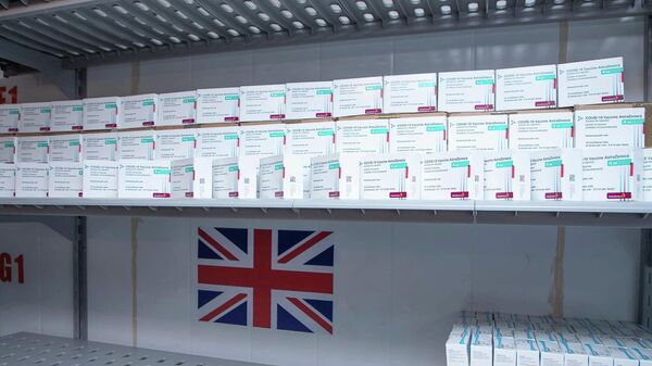 25 тысяч доз вакцины AstraZeneka от правительства Великобритании  - Sputnik Армения