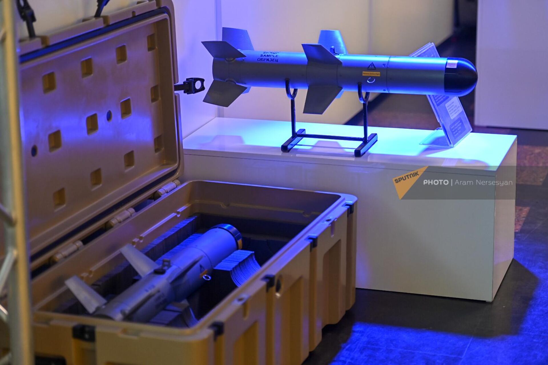 Оборонные разработки компаний UAV Labs и Локатор на выставке оборонных технологий ArmHighTech в Ереване - Sputnik Армения, 1920, 31.03.2022