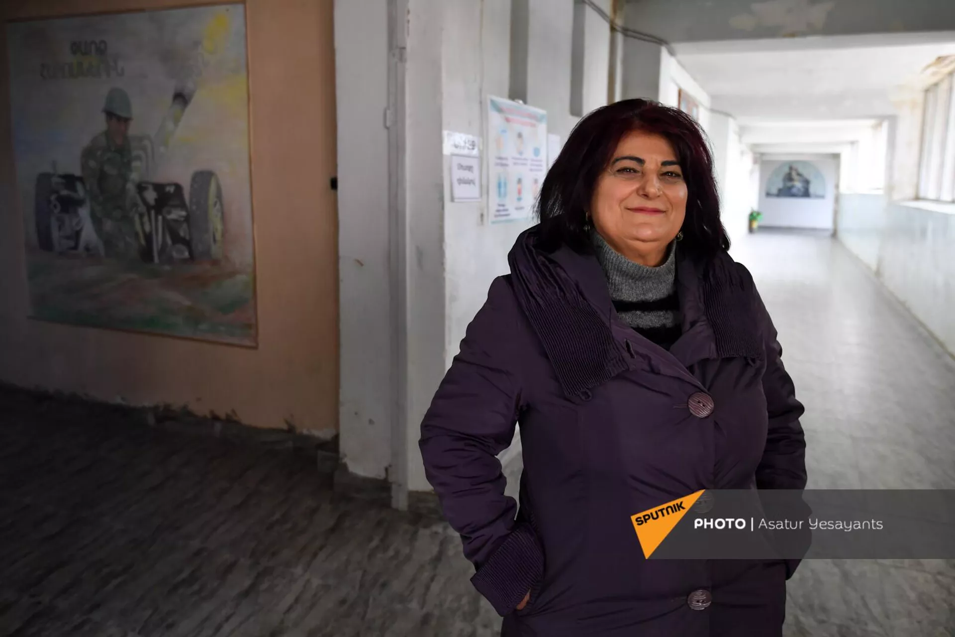 Директриса школы села Абовян Мариета Григорян Директриса школы села Абовян Мариета Григорян - Sputnik Армения, 1920, 01.04.2022