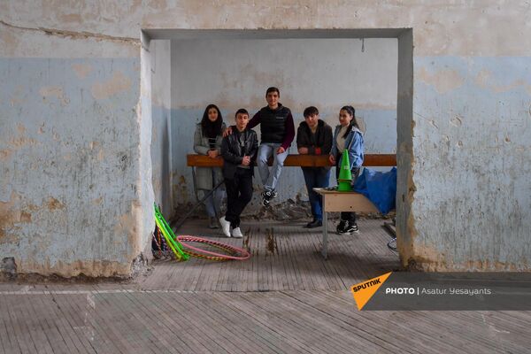 Ученики школы села Абовян - Sputnik Армения