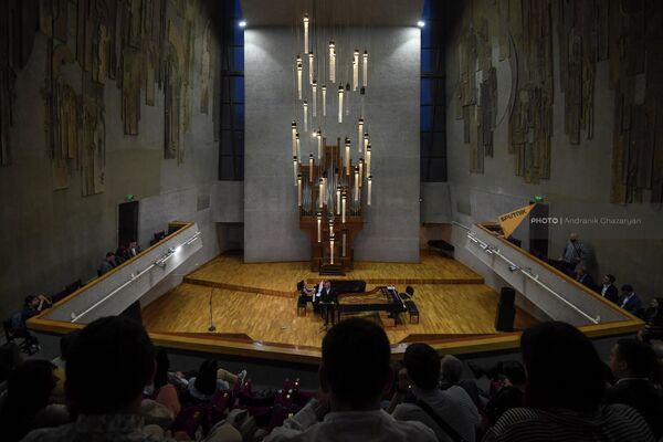 Концерт, посвященный 30-летию российско-армянских дипотношений, в Доме камерной музыки - Sputnik Армения
