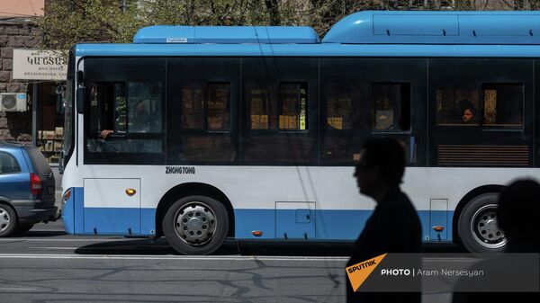 «Zhongtong» մակնիշի ավտոբուսները Երևանում - Sputnik Արմենիա