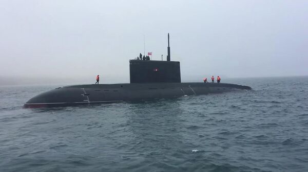 Подводные лодки Тихоокеанского флота провели пуски крылатых ракет Калибр по кораблям условного противника - Sputnik Армения