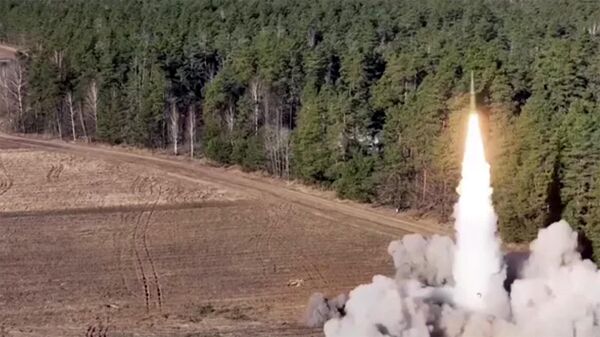 Появились кадры пуска Искандером ракеты по командному пункту бригады ВСУ - Sputnik Армения