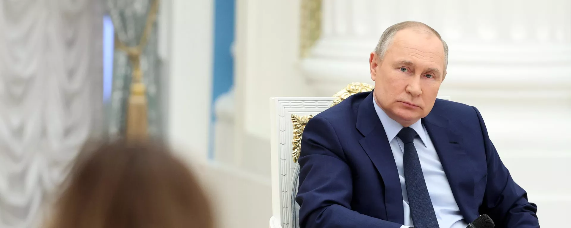 Президент РФ В. Путин провел заседание наблюдательного совета АНО Россия - страна возможностей - Sputnik Армения, 1920, 20.04.2022