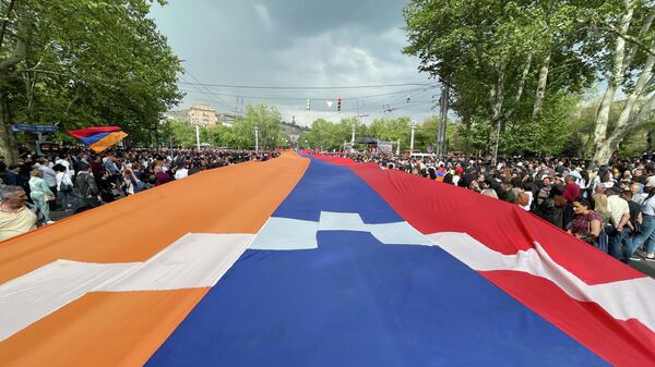 В Ереване проходит самый крупный за последние 4 года митинг оппозиции - Sputnik Армения