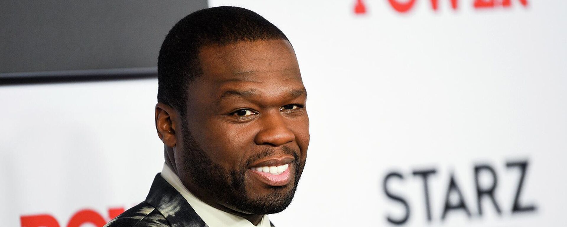 Исполнительный продюсер Кертис 50 Cent Джексон на мировой премьере финального сезона телесериала Starz Власть в Мэдисон-Сквер-Гарден (20 августа 2019). Нью-Йорк - Sputnik Армения, 1920, 03.05.2022