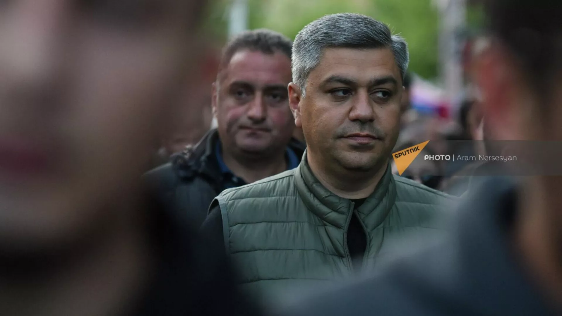 Артур Ванецян на митинге оппозиции на пятый день акции неповиновения (5 мая 2022). Еревaн - Sputnik Армения, 1920, 06.05.2022
