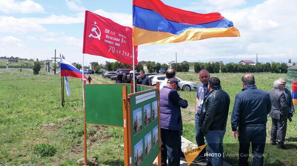 Федерация радиоспорта Армении на праздничном выходе в эфир 9 мая - Sputnik Армения