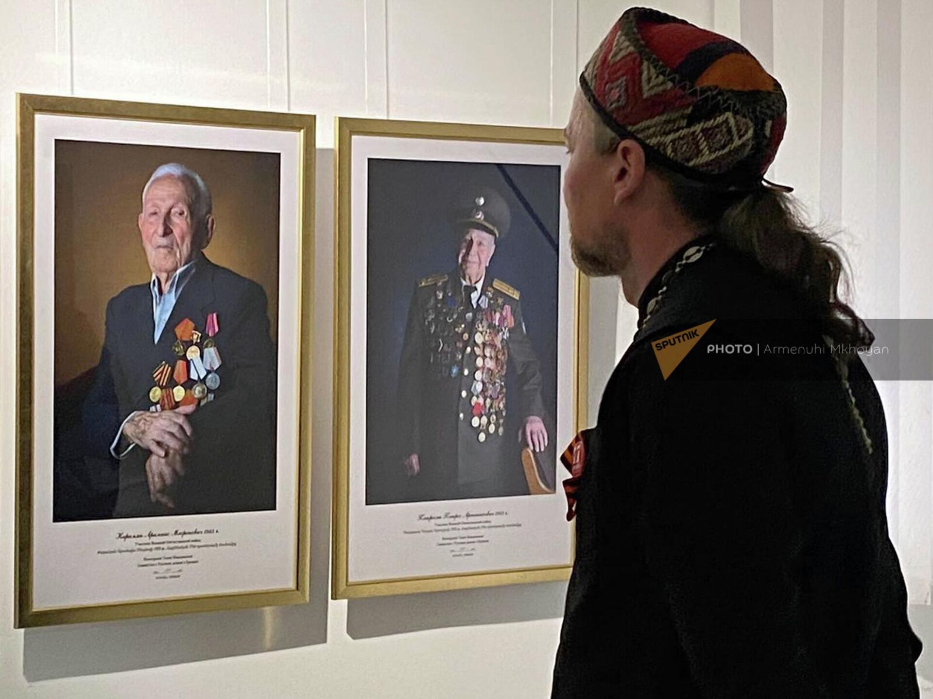 В Гюмри открылась фотовыставка Татев Мнацаканян Лица Великой Победы  - Sputnik Արմենիա, 1920, 09.05.2022