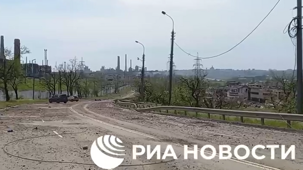 Тоннель Азовстали, откуда выходили сдаваться украинские боевики - Sputnik Արմենիա