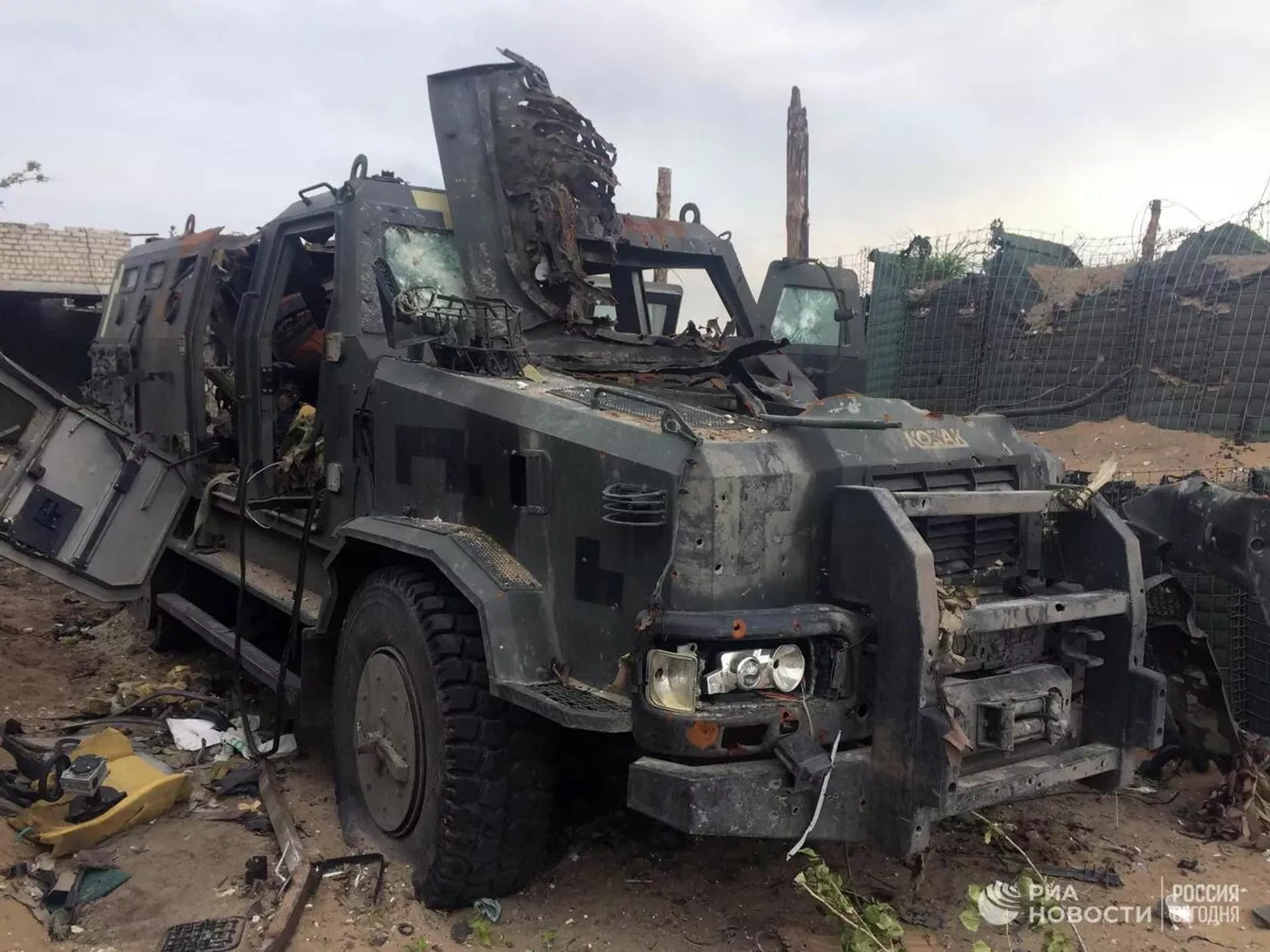 Военная украинская техника в Рубежном Военная украинская техника в Рубежном - Sputnik Армения, 1920, 25.05.2022