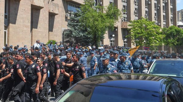 Բողոքի ակցիա Երևանում - Sputnik Արմենիա