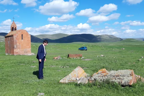 Начальник ГНКО Ширакской региональной службы историко-культурных музеев-заповедников и охраны исторической среды Валерий Назаретян - Sputnik Армения
