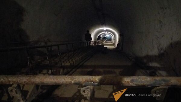 Туннель в подземный машинный зал Севанской ГЭС - Sputnik Армения