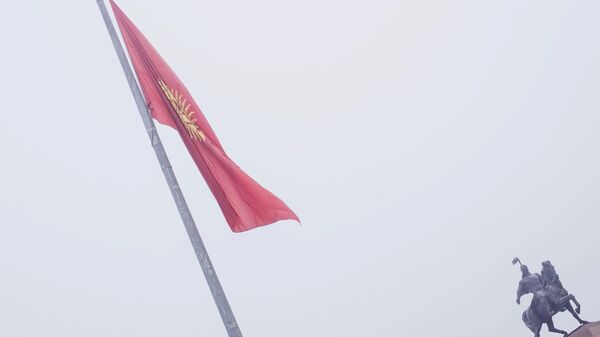 Государственный флаг Кыргызстана - Sputnik Արմենիա