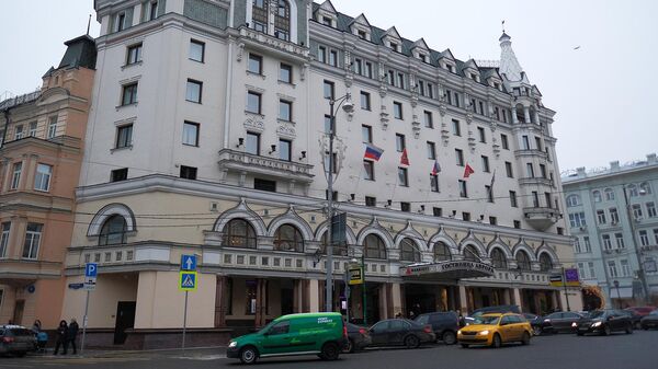 Отель Марриотт Аврора на улице Петровка в Москве - Sputnik Армения