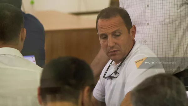 Судебное заседание по делу экс-министра обороны Давида Тонояна (6 июня 2022). Еревaн - Sputnik Армения