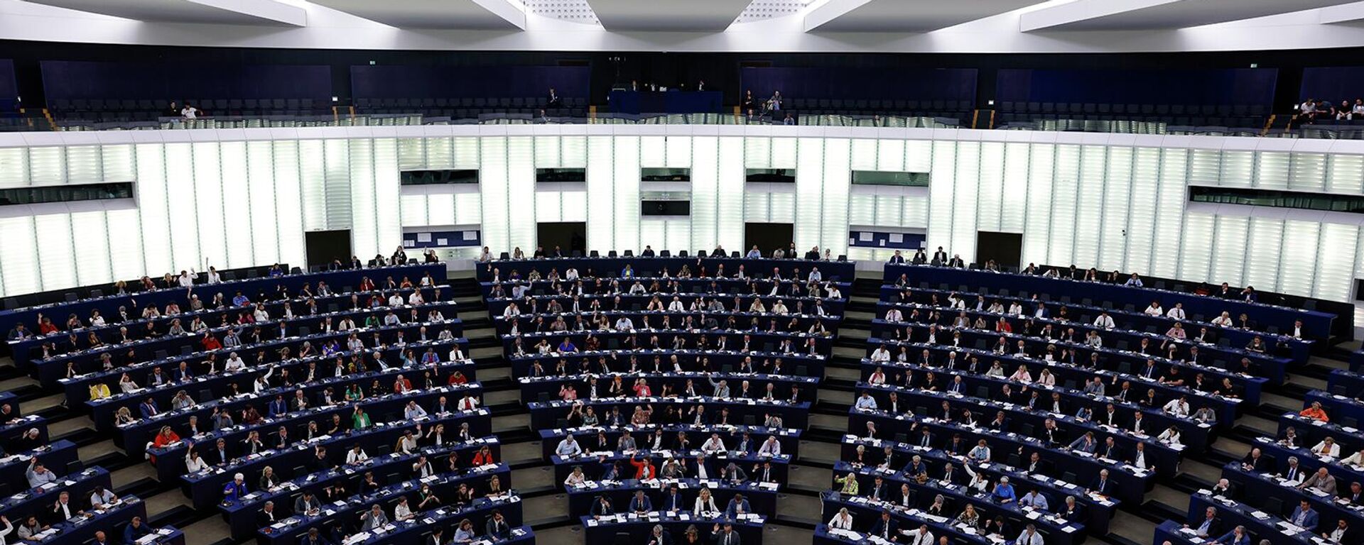 Голосование за планы по сокращению выбросов углерода в Европейском парламенте (8 июня 2022). Страсбург - Sputnik Армения, 1920, 14.03.2024