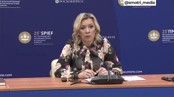 Мария Захарова о российско-украинских переговорах - Sputnik Армения