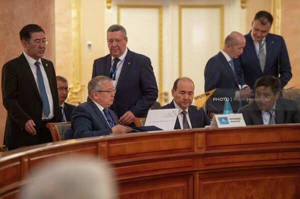 Участники заседания секретарей Совбеза ОДКБ - Sputnik Армения