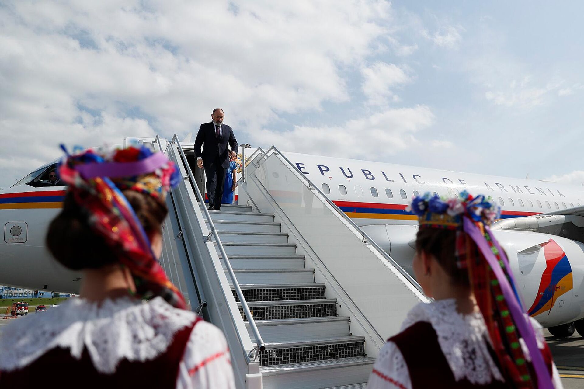 Премьер-министр Никол Пашинян с рабочим визитом прибыл в Республику Беларусь (20 июня 2022). Минск - Sputnik Армения, 1920, 20.06.2022
