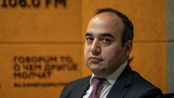 Замминистра труда и социальных вопросов Давид Хачатрян в гостях радио Sputnik - Sputnik Армения