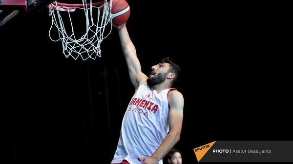 Тренировка сборной Армении по баскетболу  - Sputnik Армения