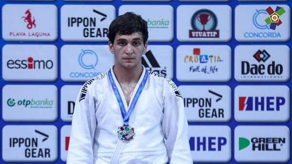 Дзюдоист Гор Карапетян занял 2 место на молодежном ЧЕ по дзюдо в хорватском городе Порек - Sputnik Армения