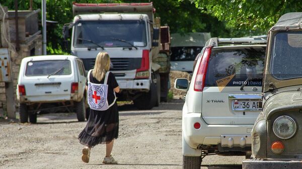 Сотрудница Международного Комитета Красного Креста в Сюникской области - Sputnik Армения