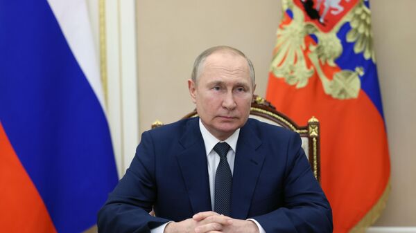 Президент РФ В. Путин поприветствовал участников IX Форума регионов России и Беларуси - Sputnik Армения