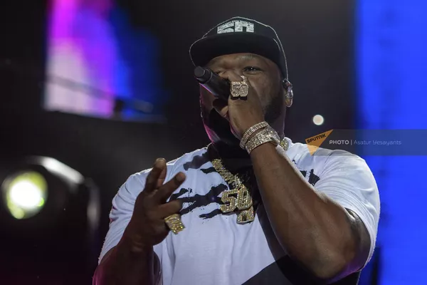 Концерт американского репера 50 Cent на стадионе Раздан - Sputnik Армения