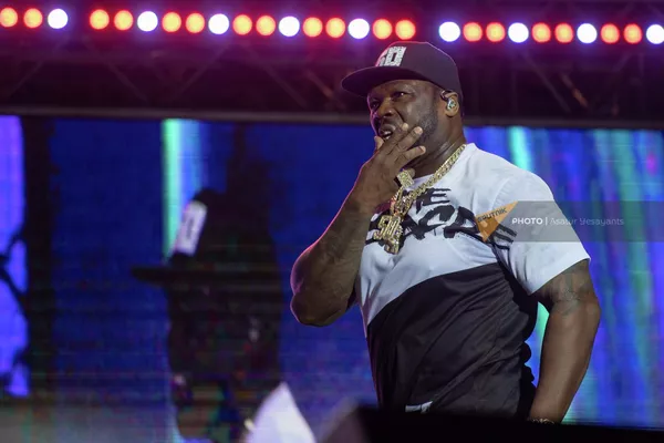 Концерт американского репера 50 Cent на стадионе Раздан - Sputnik Армения