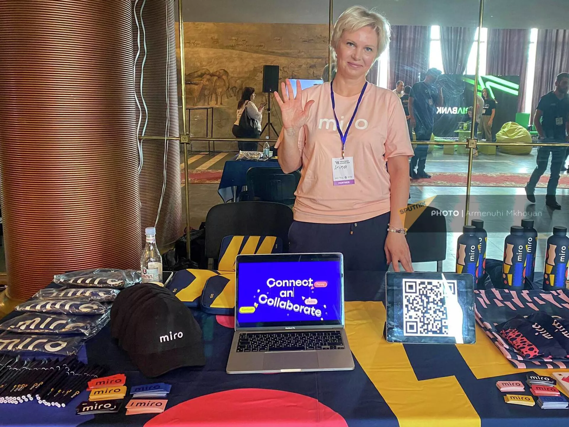 Участница Tech Week 2022 в Гюмри Ирина Денисова Участница Tech Week 2022 в Гюмри Ирина Денисова - Sputnik Армения, 1920, 02.07.2022