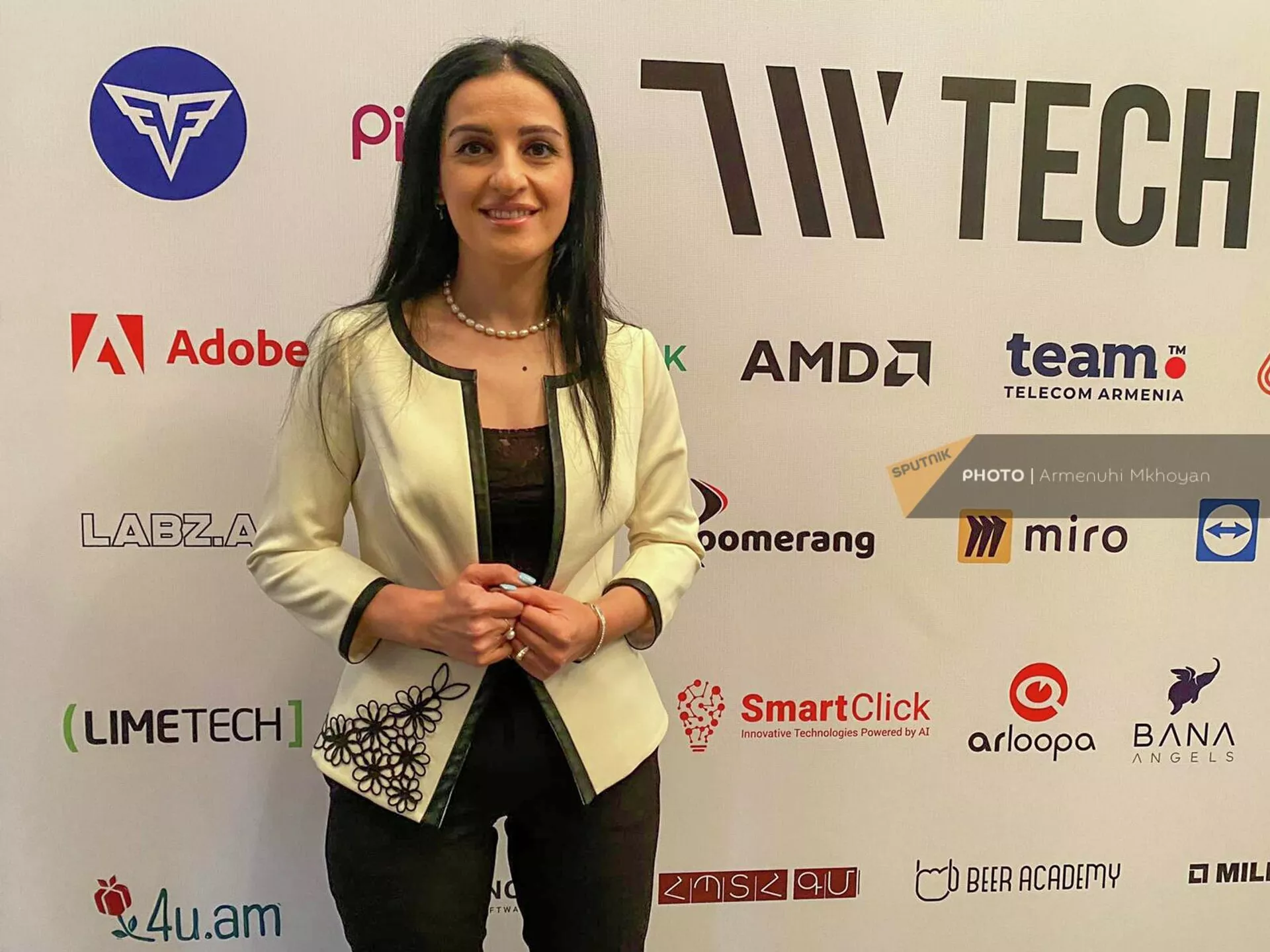 Соорганизатор Tech Week 2022 в Гюмри Мариам Амбарцумян Соорганизатор Tech Week 2022 в Гюмри Мариам Амбарцумян - Sputnik Армения, 1920, 02.07.2022