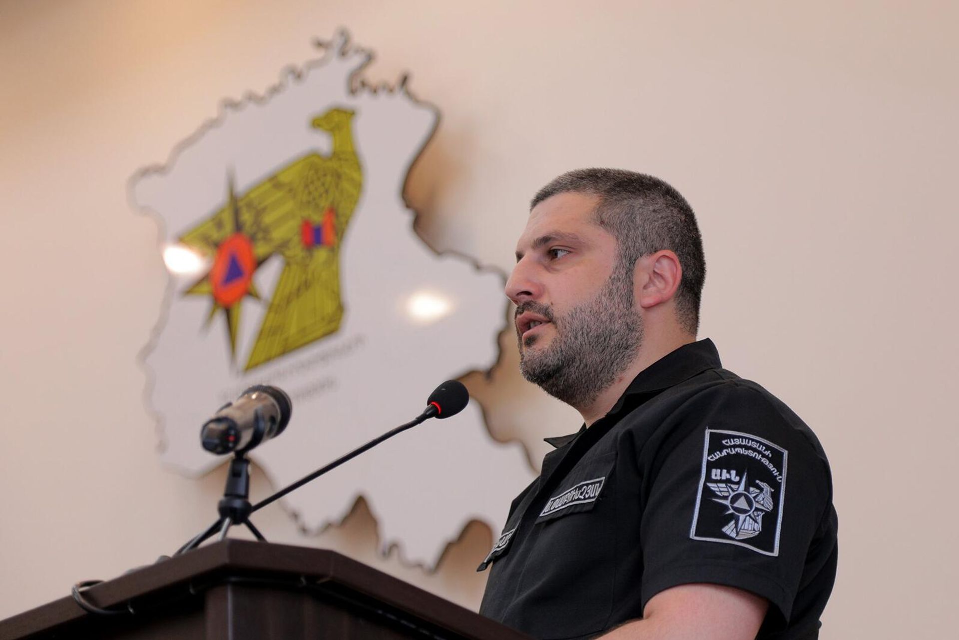 Подразделения спасательной службы МЧС подвели итоги за первое полугодие 2022 года во главе с министром Арменом Памбухчяном (6 июля 2022). Еревaн - Sputnik Արմենիա, 1920, 06.07.2022