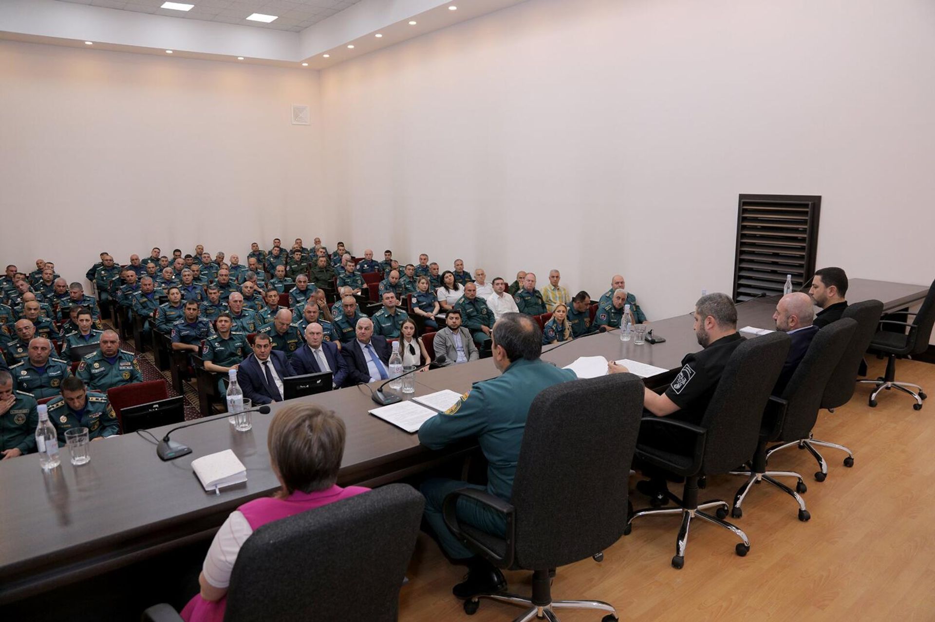 Подразделения спасательной службы МЧС подвели итоги за первое полугодие 2022 года во главе с министром Арменом Памбухчяном (6 июля 2022). Еревaн - Sputnik Արմենիա, 1920, 06.07.2022