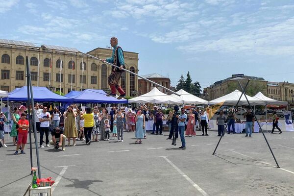 В Гюмри стартовал фестиваль &quot;Гюмри: город мастеров&quot; - Sputnik Армения