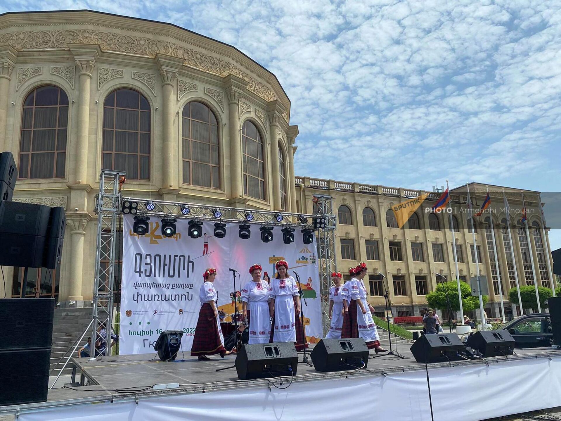 В Гюмри стартовал фестиваль Гюмри: город ремесел - Sputnik Արմենիա, 1920, 16.07.2022