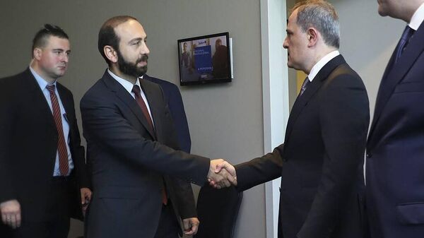 Двусторонняя встреча глав МИД Армении и Азербайджана - Sputnik Армения