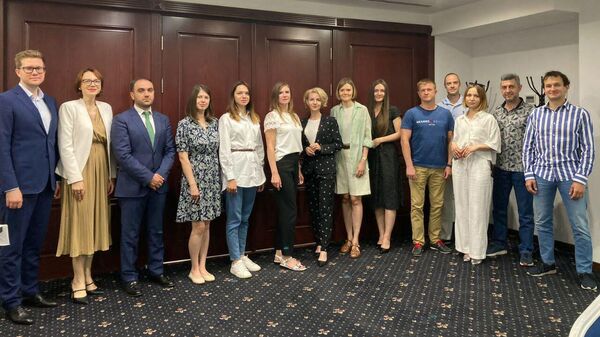 Бизнес делегация Калужской области в Торгпредстве РФ в Армении - Sputnik Армения