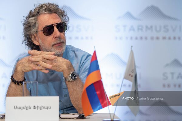 Սեյմոն Ֆիլիպսը STARMUS-ի ասուլիսին. Երևան - Sputnik Արմենիա