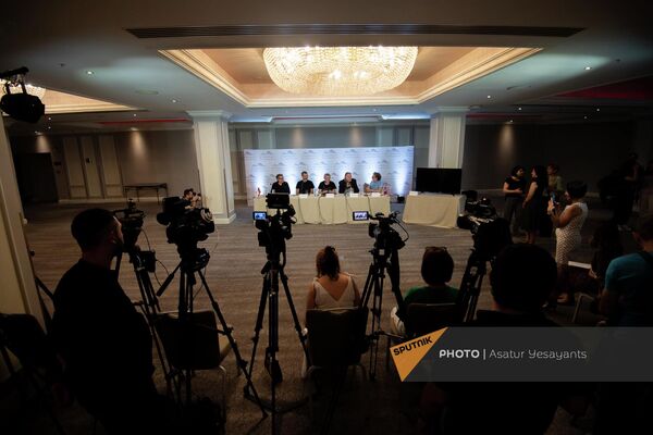 В преддверии открытия международного фестиваля STARMUS IV организаторы провели пресс-конференцию. - Sputnik Армения