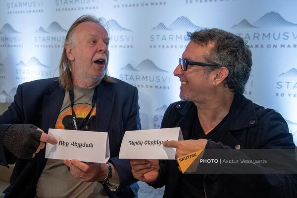 Ռիք Վեյքմանը և Դերեկ Շերինյանը STARMUS փառատոնին նվիրված ասուլիսին - Sputnik Արմենիա