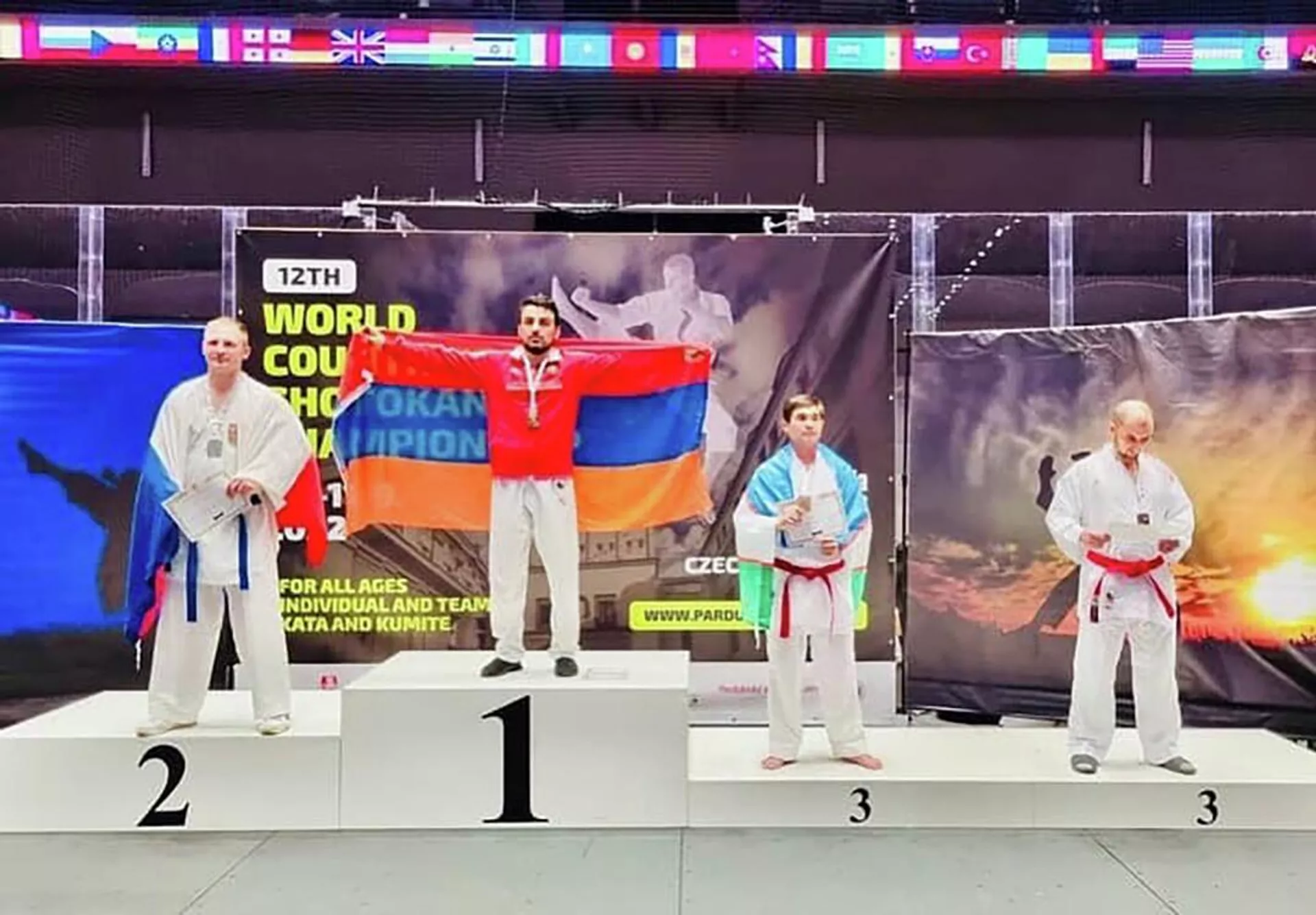 Чемпион мира и Европы по спортивному каратэ Камо Унанян