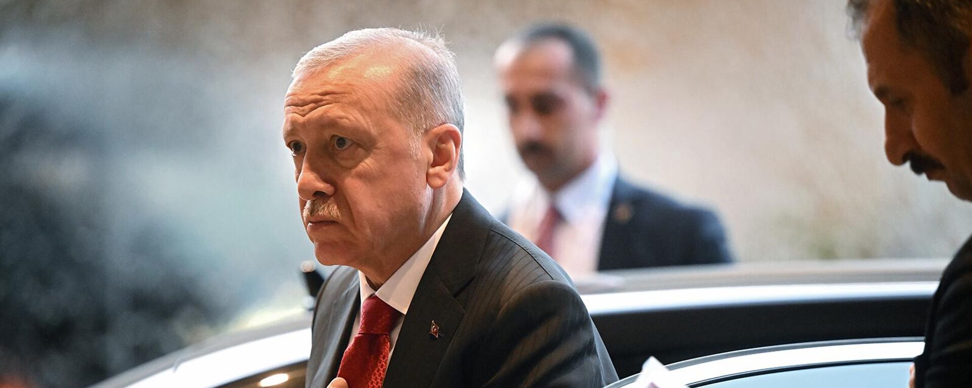 Президент Турции Реджеп Тайип Эрдоган на саммите ШОС (16 сентября 2022). Самарканд - Sputnik Армения, 1920, 21.03.2023