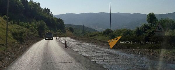 Процесс реконструкции автодороги Воскепар - Ноемберян Процесс реконструкции автодороги Воскепар - Ноемберян - Sputnik Արմենիա